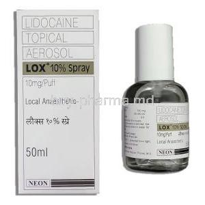 Lidocaine Spray