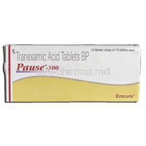 Pause, Tranexamic acid