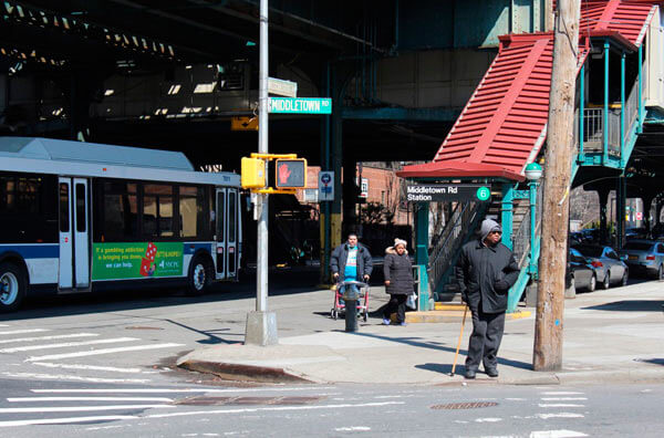 The Middletown Road station was closed for seven months in 2013 - 2014 to make major renovations, including replacing the stairs, but the MTA refused to add ADA accessible elevators.