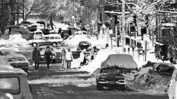 Boston Snow Early 20th Century