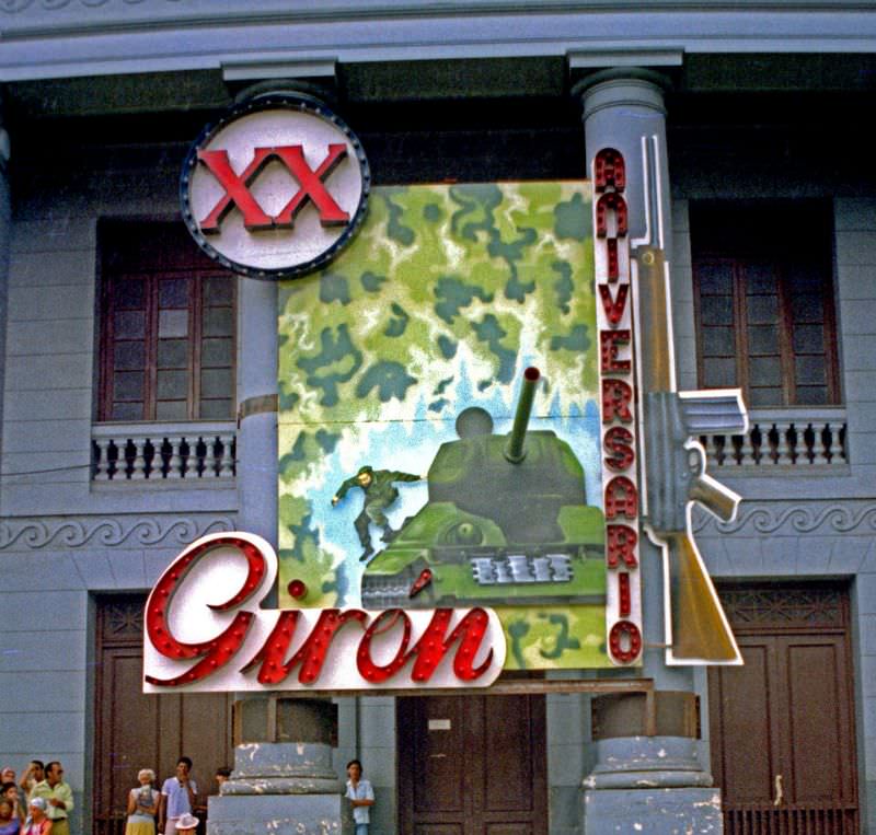 20th anniversary of the victory at the Bay of Pigs, Santa Clara, 1981