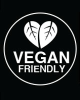 Vegan friendly logo