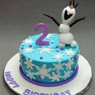 Olaf Frozen Cake