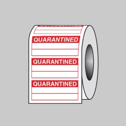 Quarantined - Labels (Roll of 100)