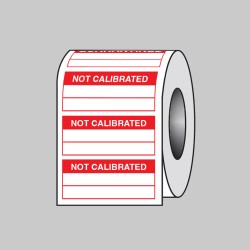 Not Calibrated - Quality Control Labels (Roll of 100)