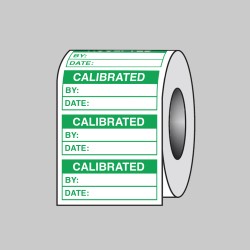 Calibrated Labels (Roll of 100)