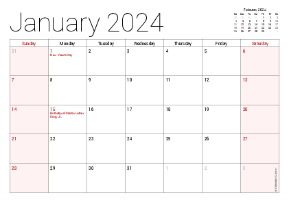 printable 2023 calendar with holidays and notes - printable 2023 ...