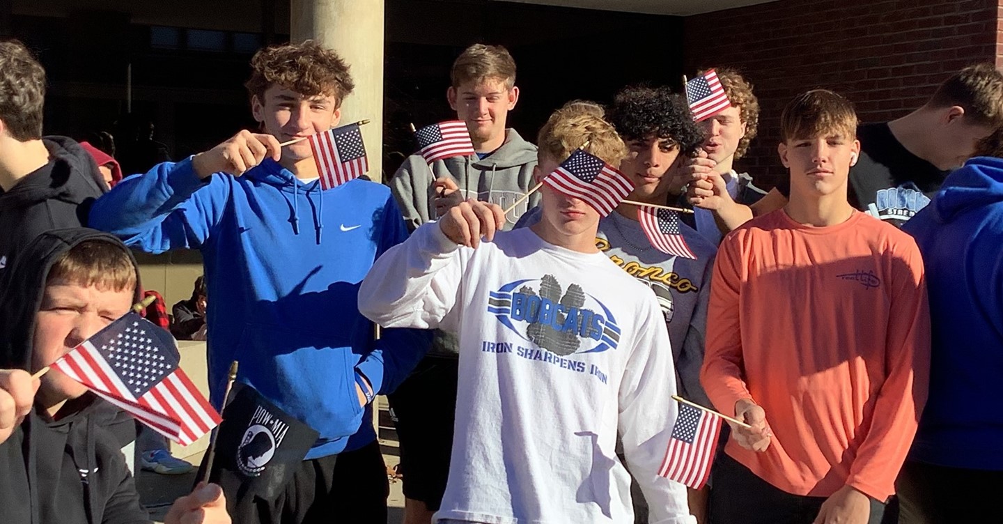 CHS Students at Veterans Day Parade