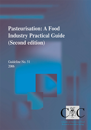 Cover for G51/2 Pasteurisation - a food industry practical guide