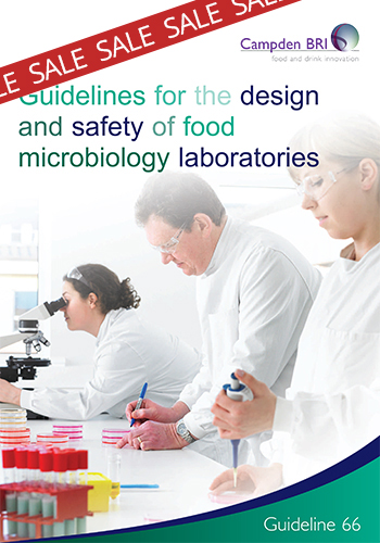 Cover for G66 Guidelines for the design and safety of food microbiology laboratories