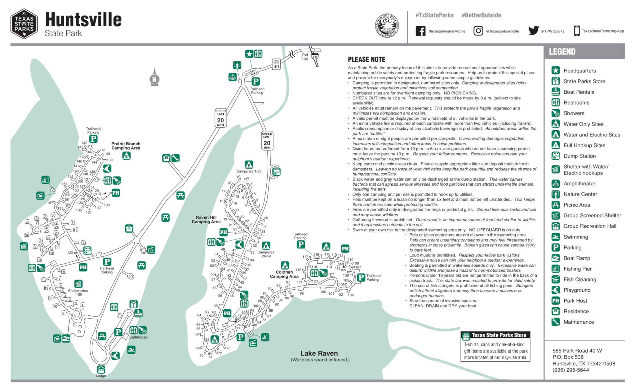 State Park Campground Maps