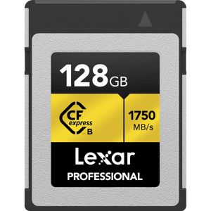 Lexar Cfexpress 128GB 1750MB/s 1500MB/s Type-B card Gold memorijska kartica