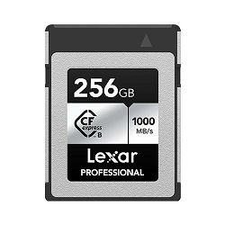 Lexar Cfexpress 256GB 1000MB/s 600MB/s Type B card Silver memorijska kartica (LCXEXSL256G-RNENG)