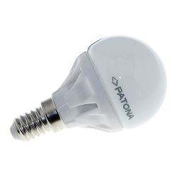 Patona LED E14 SMD 2835 4,5W 46x82mm 400lm 3000K 230V/50-60Hz A+ 180 warmwhite milkcover ceramic body