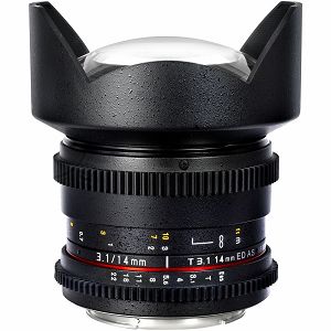 Samyang 14mm T3.1 VDSLR Micro 4/3 Olympus m4/3"