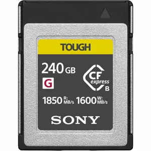 Sony CFexpress 240GB 1850MB/s 1600MB/s Type B memorijska kartica CEB-G serija (CEBG240T.CE7)