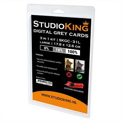 StudioKing Digital Grey Card SKGC-31L large siva karta za kalibraciju