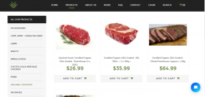 You can buy meat online at Organic Meat Online 