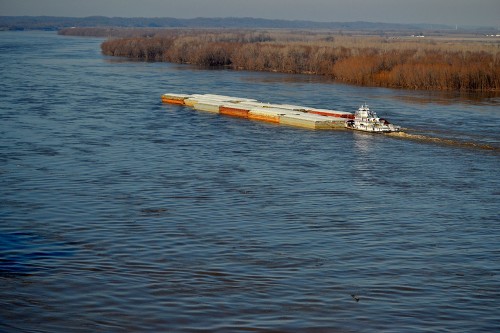 MV Donna Griffin from Trail of Tears 12-04-2015