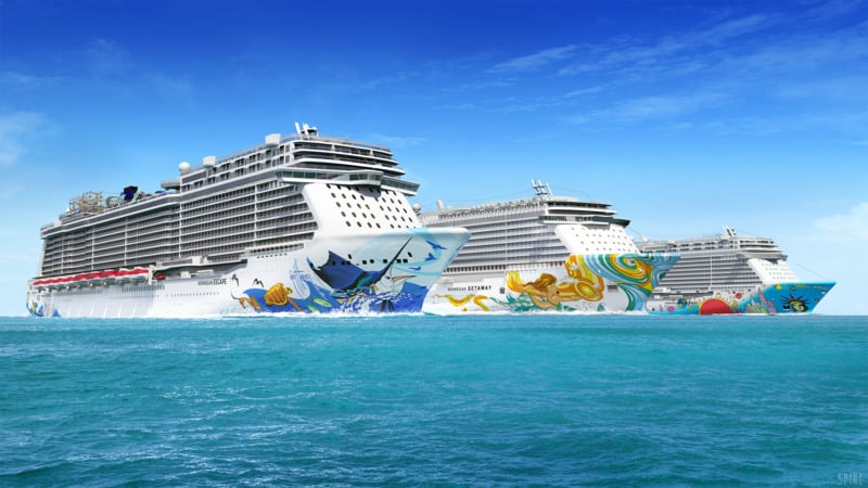 Norwegian Cruise line - NCL - golf - golven