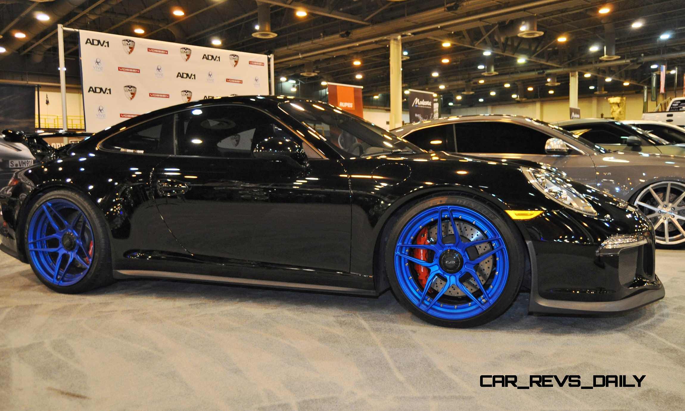 Houston Auto Show Tuners - RSV Forged Wheels, Hoosier Drag Mustang GT and ADV1 911 GT3 19