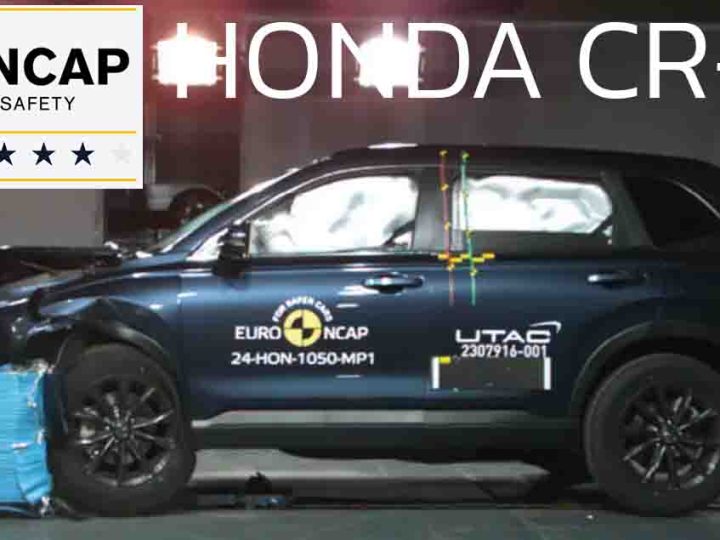 คะแนนความปลอดภัย 4 ดาว ANCAP HONDA CR-V ทดสอบในออสเตรเลีย