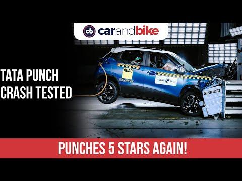 carandbike - Exclusive: Tata Punch Gets 5 Stars in Crash Test by Global NCAP #SaferCarsForIndia | carandbike