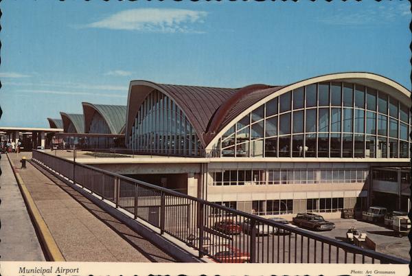 Lambert Field Municipal Airport St. Louis, MO Postcard