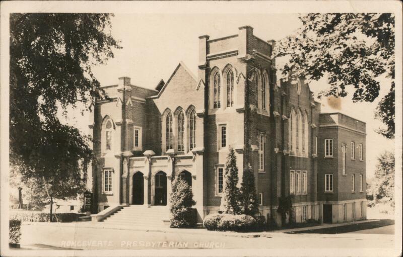 Ronceverte Presbyterian Church West Virginia Postcard