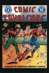 Comic Cavalcade Winter Issue #1 - Wonder Woman, Flash, Green Lantern Postcard