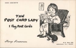 The Post Card Lady Postcard