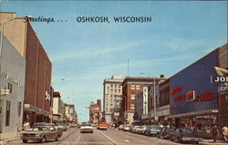 Greetings From Oshkosh Wisconsin Postcard Postcard