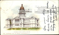 Colorado State Capitol Denver, CO Postcard Postcard