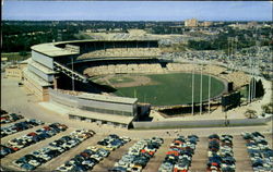 Milwaukee County Stadium Wisconsin Postcard Postcard