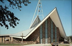 St. Martin Lutheran Church, 8th St. an dS. Clinton Ave Clintonville, WI Postcard Postcard