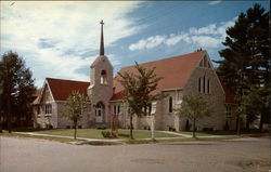 The Methodist Church of the Pines Minocqua, WI Postcard Postcard