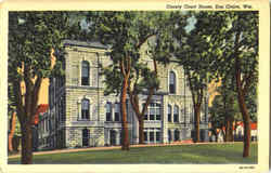 County Court House Postcard