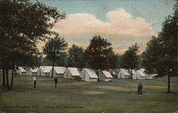 View of the Camp Grounds Camp Douglas, WI Postcard Postcard Postcard