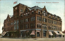 Knight Hotel Ashland, WI Postcard Postcard Postcard