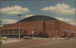 Milwaukee Arena Wisconsin Postcard Postcard Postcard