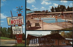 Pleasant View Motel Wisconsin Dells, WI Postcard Postcard Postcard