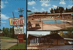 Pleasant View Motel Wisconsin Dells, WI Postcard Postcard Postcard