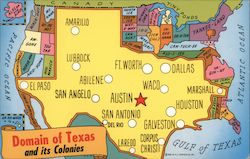 Domain of Texas and its Colonies 