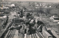 Railroad Wreck Aftermath, January 11, 1965 