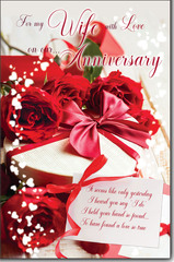 Wife Anniversary  greeting card