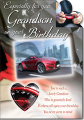 Grandson Birthday  greeting card