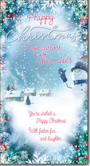 Across the Miles greeting card