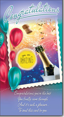 Congratulations greeting card