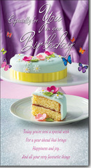 Female B'day greeting card