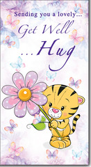 Sending you a lovely Get Well Hug greeting card